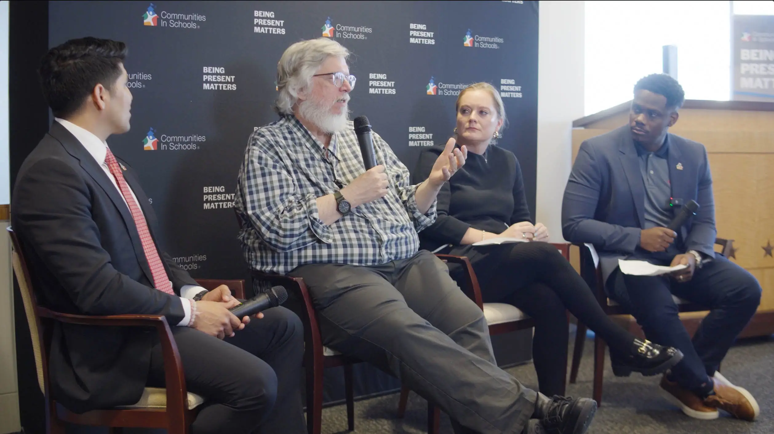 Panel at Hill Day fireside chat