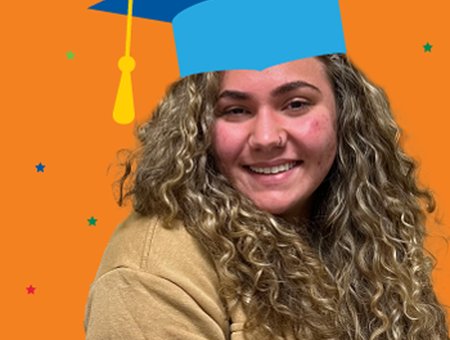 Hunter, a graduating senior from CIS of TN