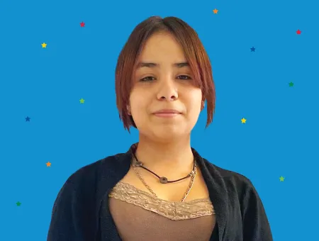 Brisa, a graduating senior from CIS of Chicago