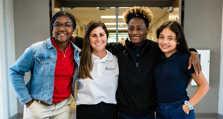 CIS Site Coordinator and Students
