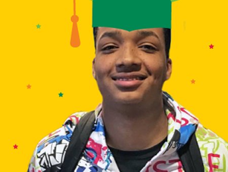 Bobby, a graduating senior from CIS of PA